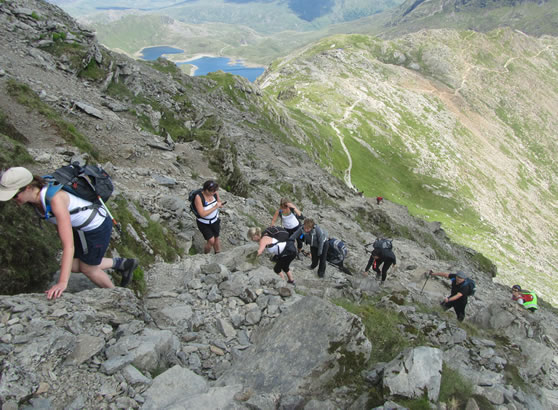 Taith Yr Wyddfa - Llwybr Watkin